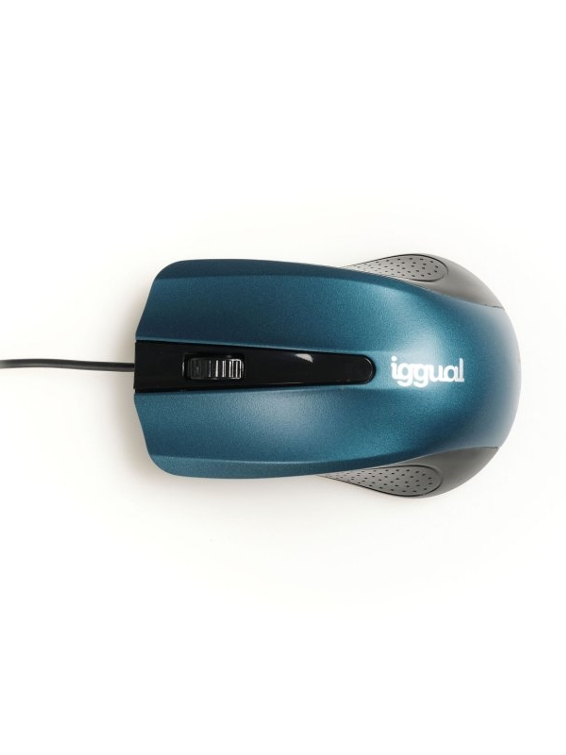 iggual Ratón óptico COM-ERGONOMIC-RL-800DPI azul 1