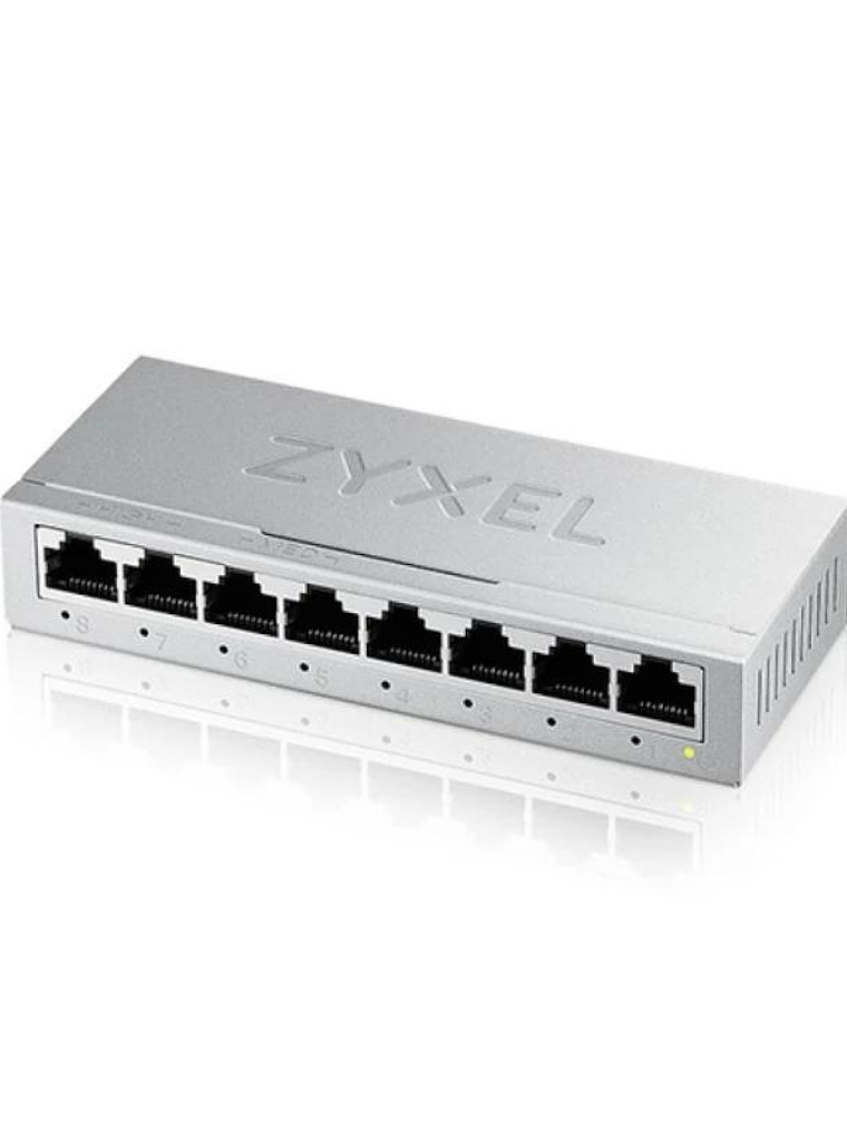 ZyXEL GS-108BV5 Switch 8xGbE Mini Desktop 1