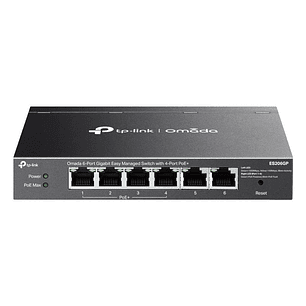 TP-Link ES206GP Switch 4xGb PoE+ 2xGb 65W Desktop