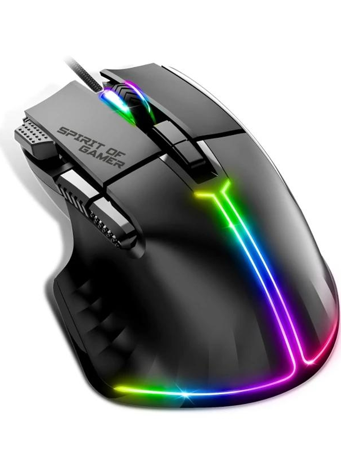 Spirit of Gamer Raton Souris Pro M5 Negro 1