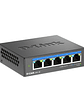 D-Link DMS-105 5x2.5MGb Unmanaged Switch - Miniatura 2