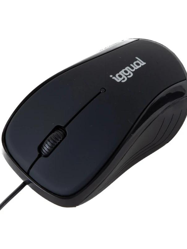 iggual Ratón óptico XS-KIDS-1600DPI negro 4