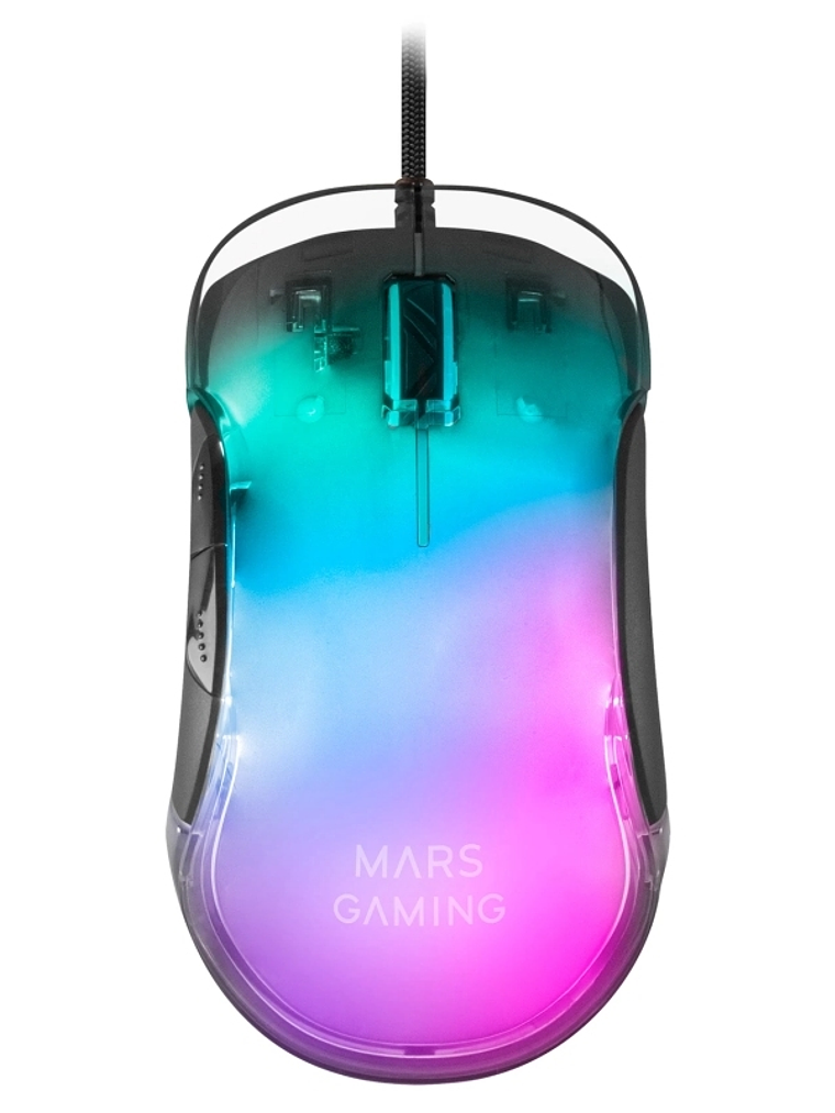 Mars Gaming Raton Gaming MMGLOW black 1