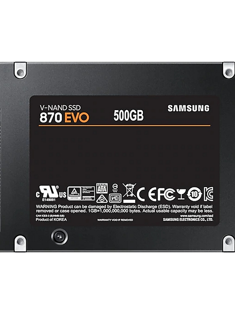 Samsung 870 Evo SSD 500GB 2.5
