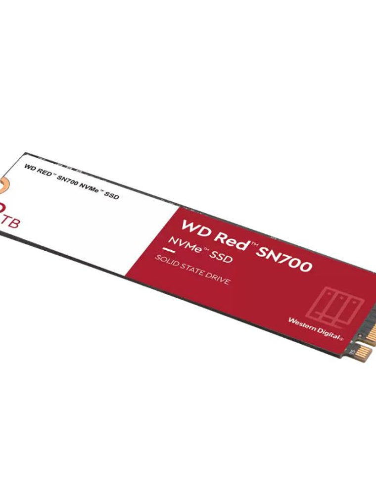 WD Red SN700 NAS WDS200T1R0C SSD 2TB NVMe Gen3 2