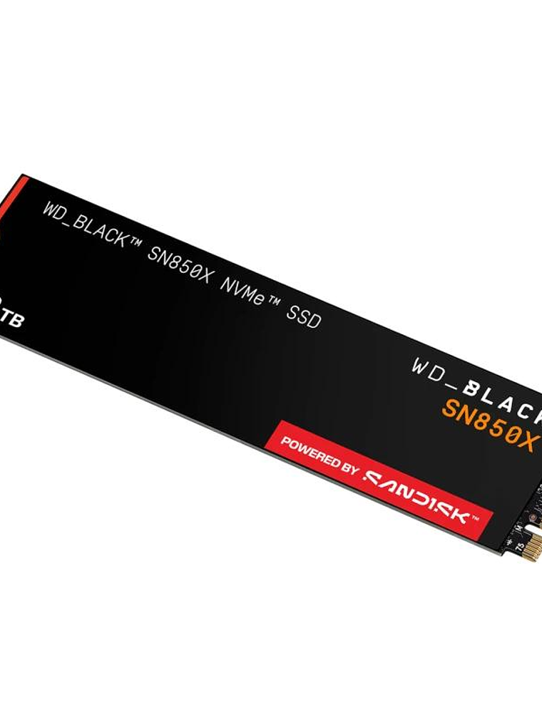 WD Black SN850X WDS200T2X0E SSD 2TB PCIe Gen4 NVMe 3
