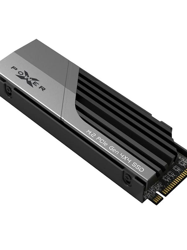 SP XS70 SSD 2TB NVMe PCIe Gen 4x4 7300MBs w/HS 2