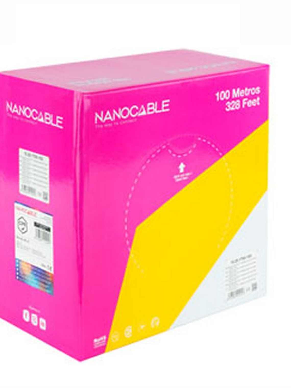 Nanocable Cable Red CAT7 CPR LSZH AWG23 100M 2