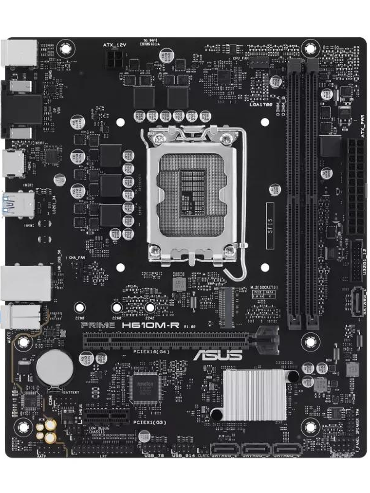 ASUS Placa Base PRIME H610M-R DDR5  mATX 1700 2