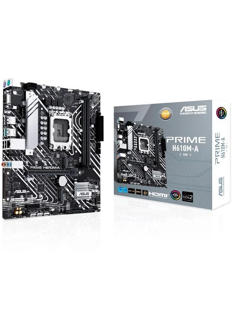 ASUS Placa Base PRIME H610M-A CSM DDR5  mATX 1700 1
