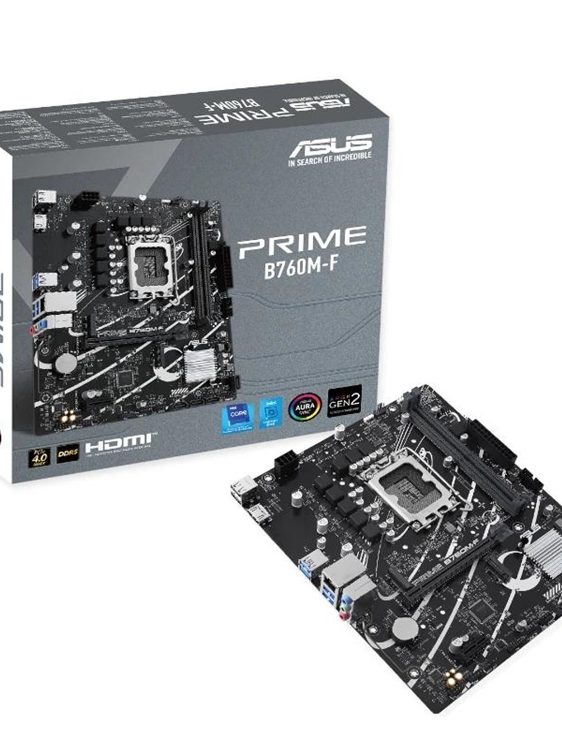 ASUS Placa Base PRIME B760M-F DDR5 mATX 1700 1