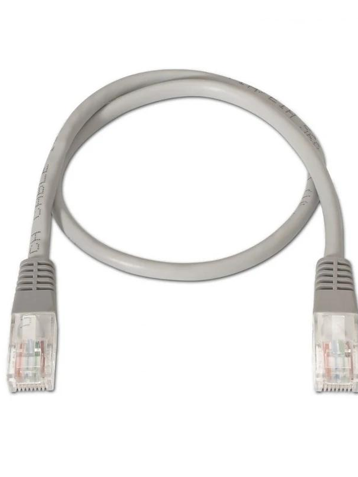 Aisens Latiguillo RJ45 CAT.6 UTP 1.0m Gris Cobre 2
