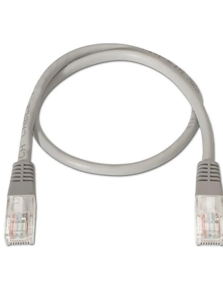 Aisens Latiguillo RJ45 CAT.6 UTP 1.0m Gris Cobre 2