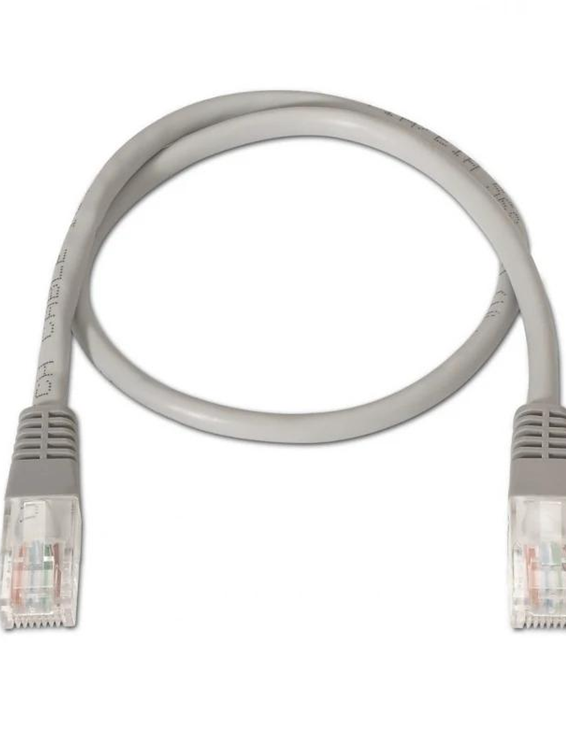 Aisens Latiguillo RJ45 CAT.6 UTP 50cm Gris Cobre 2
