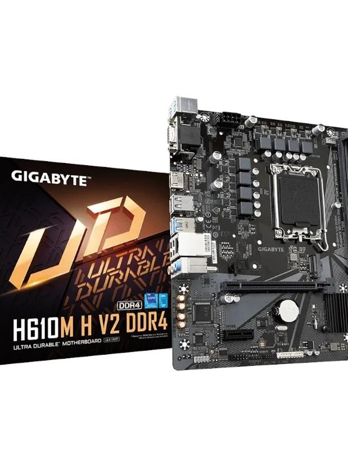 Gigabyte Placa Base H610M H V2 DDR5  mATX 1700 1