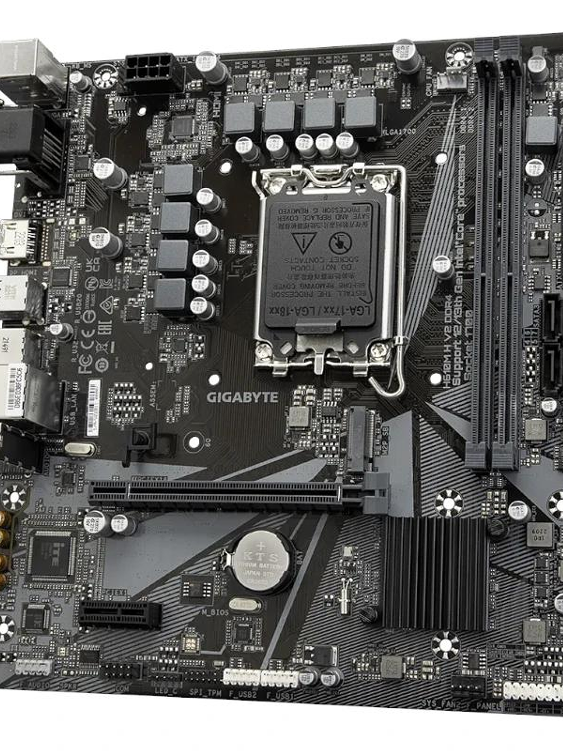 Gigabyte Placa Base H610M H V2 DDR5  mATX 1700 3