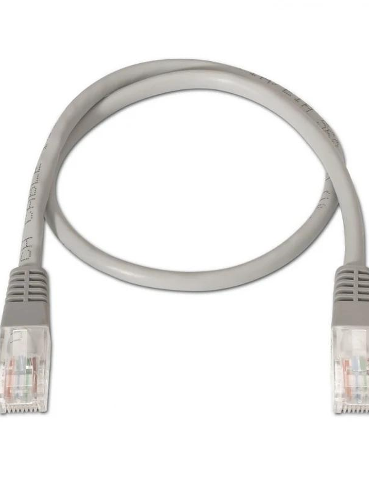 Aisens Latiguillo RJ45 CAT.6 UTP 2.0m Gris Cobre 2