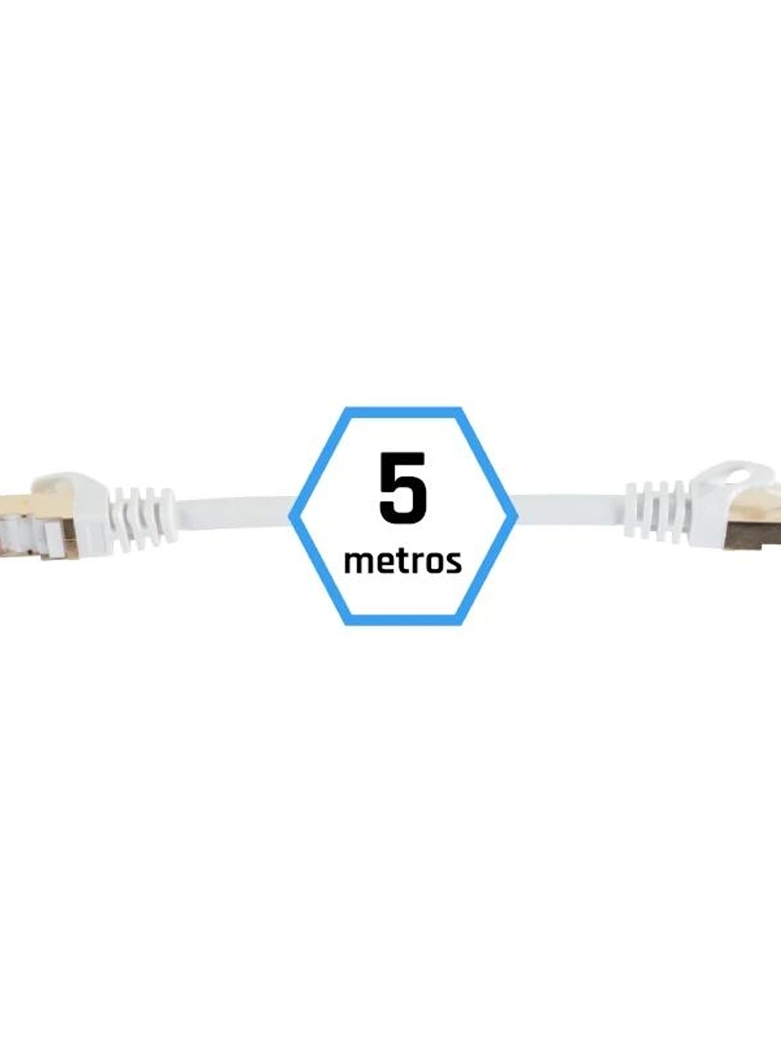 iggual Latiguillo CAT7 SFTP LSZH 5 metros blanco 1