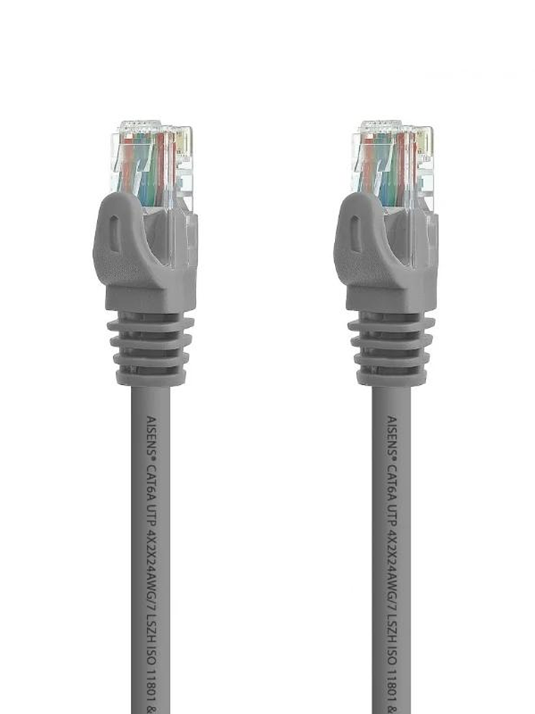 Aisens Latiguillo Rj45 Cat.6A Utp Gris 2.0M 2