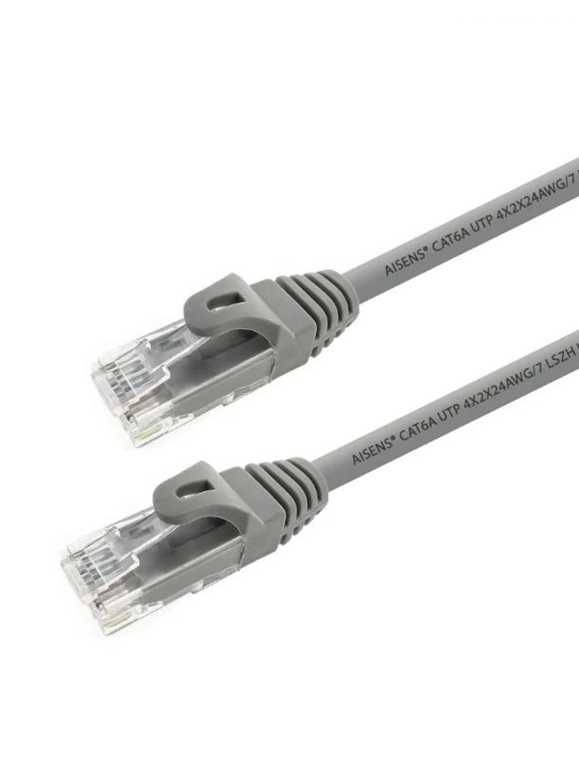 Aisens Latiguillo Rj45 Cat.6A Utp Gris 5.0M 1