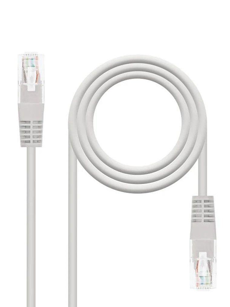 Nanocable Latiguillo Categoria 6 UTP 30 M Gris 1