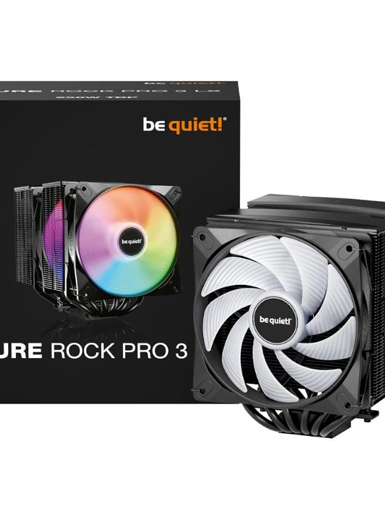 be quiet! Ventilador PURE ROCK PRO 3 LX Black 2