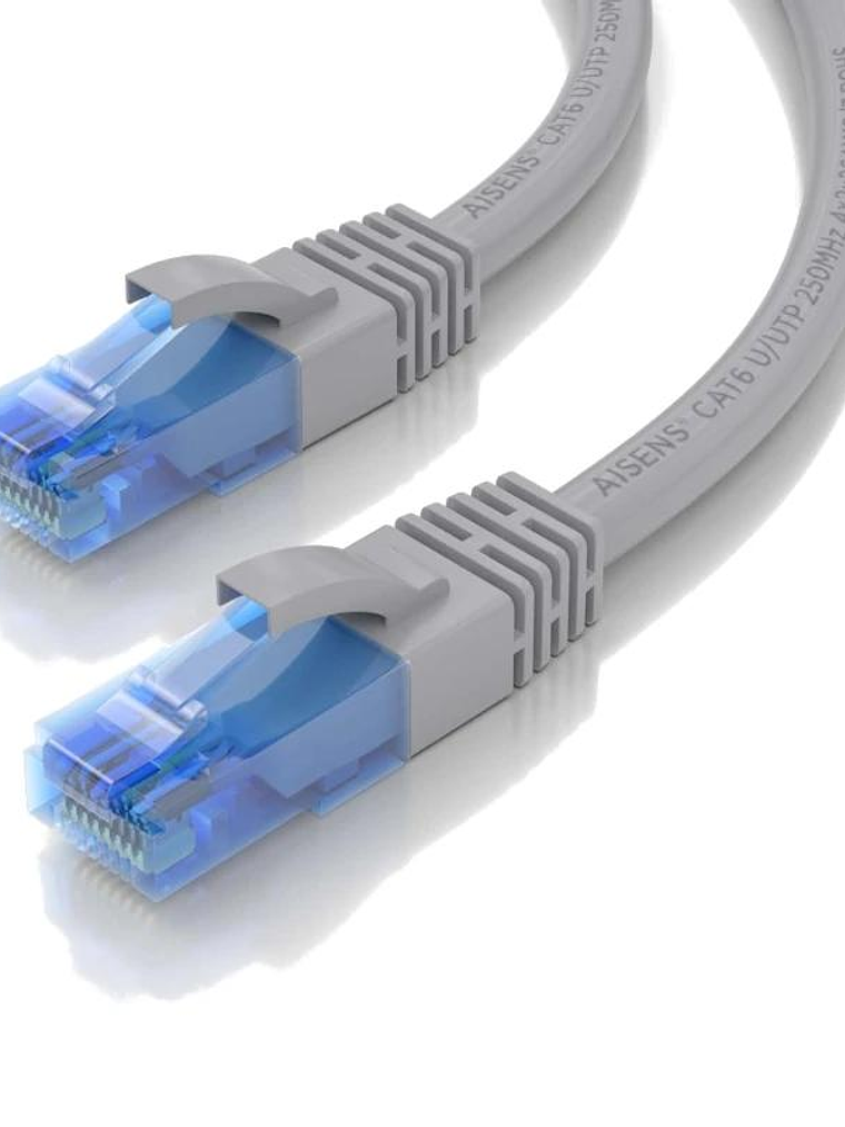 Aisens Cable RJ45 Cat.6 UTP AWG26 CCA Gris 2.0M 3