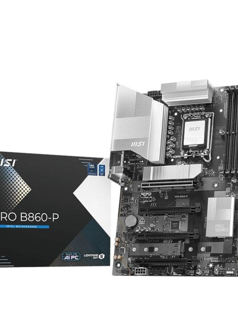 MSI Placa Base PRO B860-P ATX DDR5 1851 4