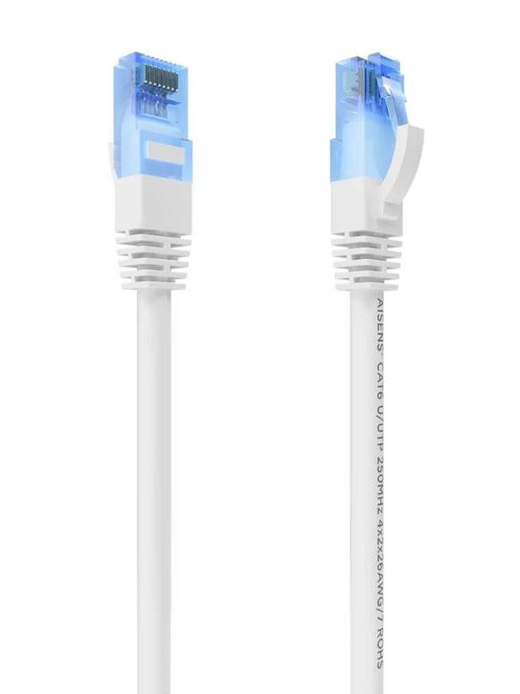 Aisens Cable RJ45 CAT.6 UTP AWG26 CCA Blanco 1.0 2