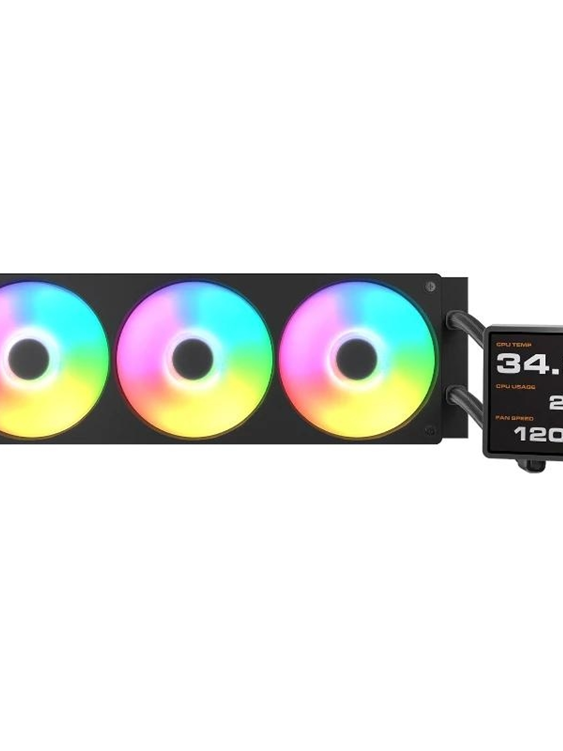 Cougar Ref. Liq Poseidon Vistek Pro ARGB 360 Black 1