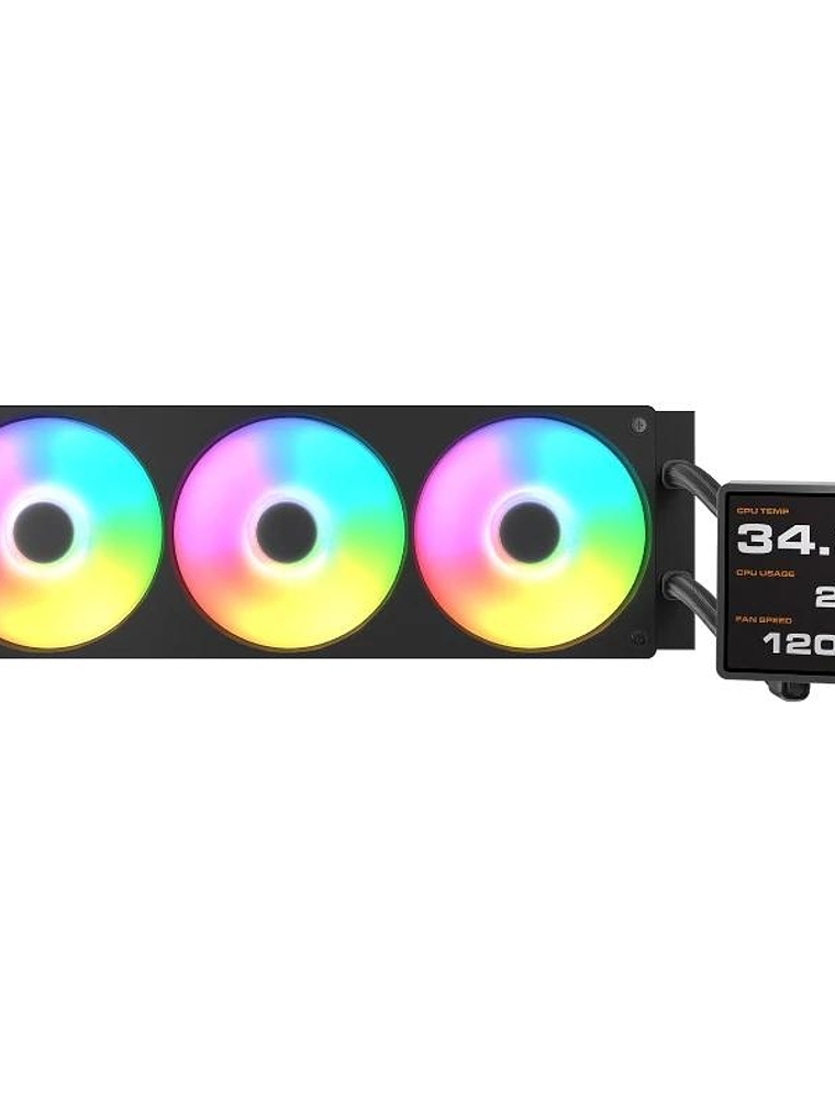 Cougar Ref. Liq Poseidon Vistek Pro ARGB 360 Black 1