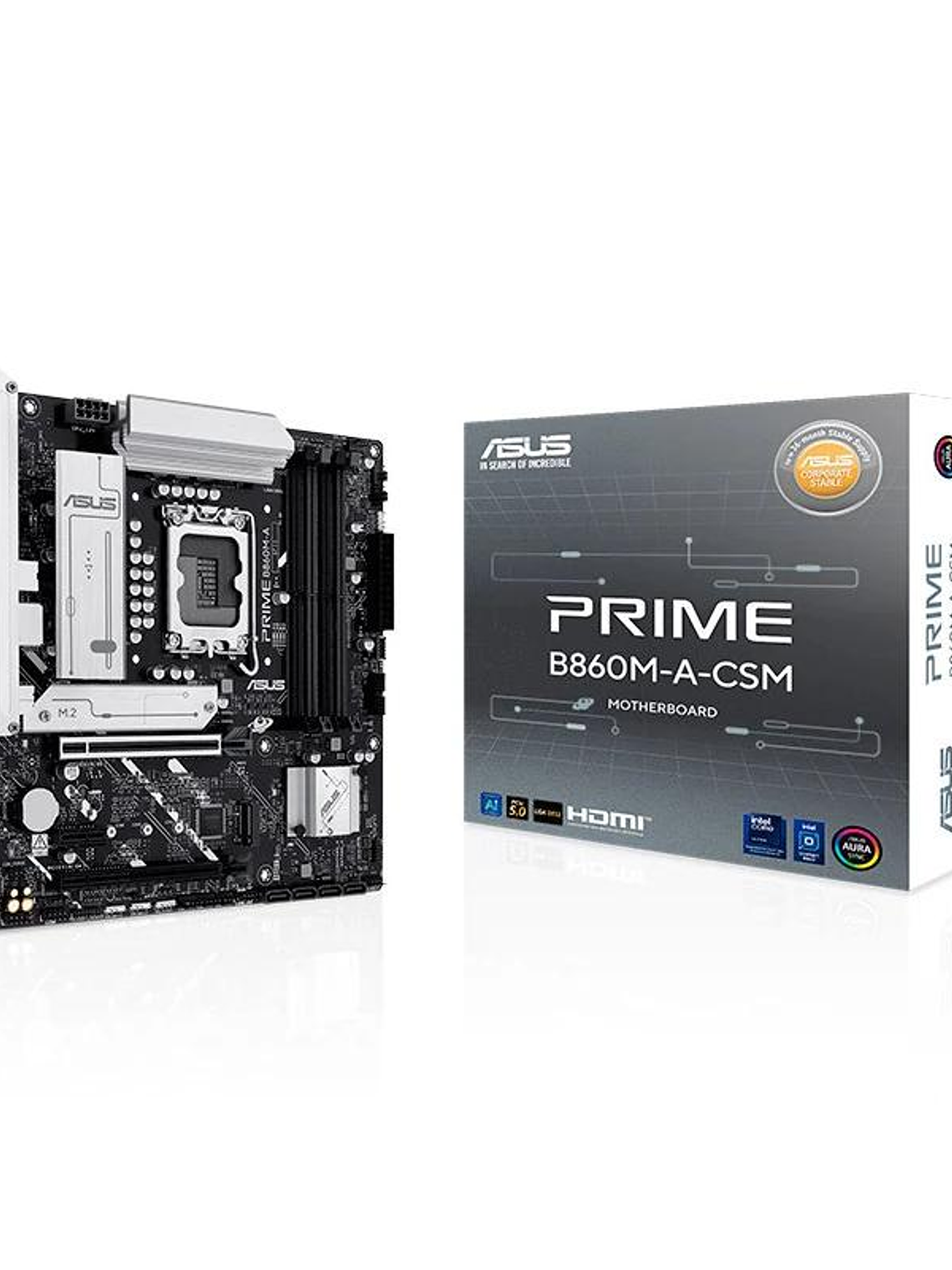 ASUS PLACA BASE PRIME B860M-A-CSM mATX 1851 4