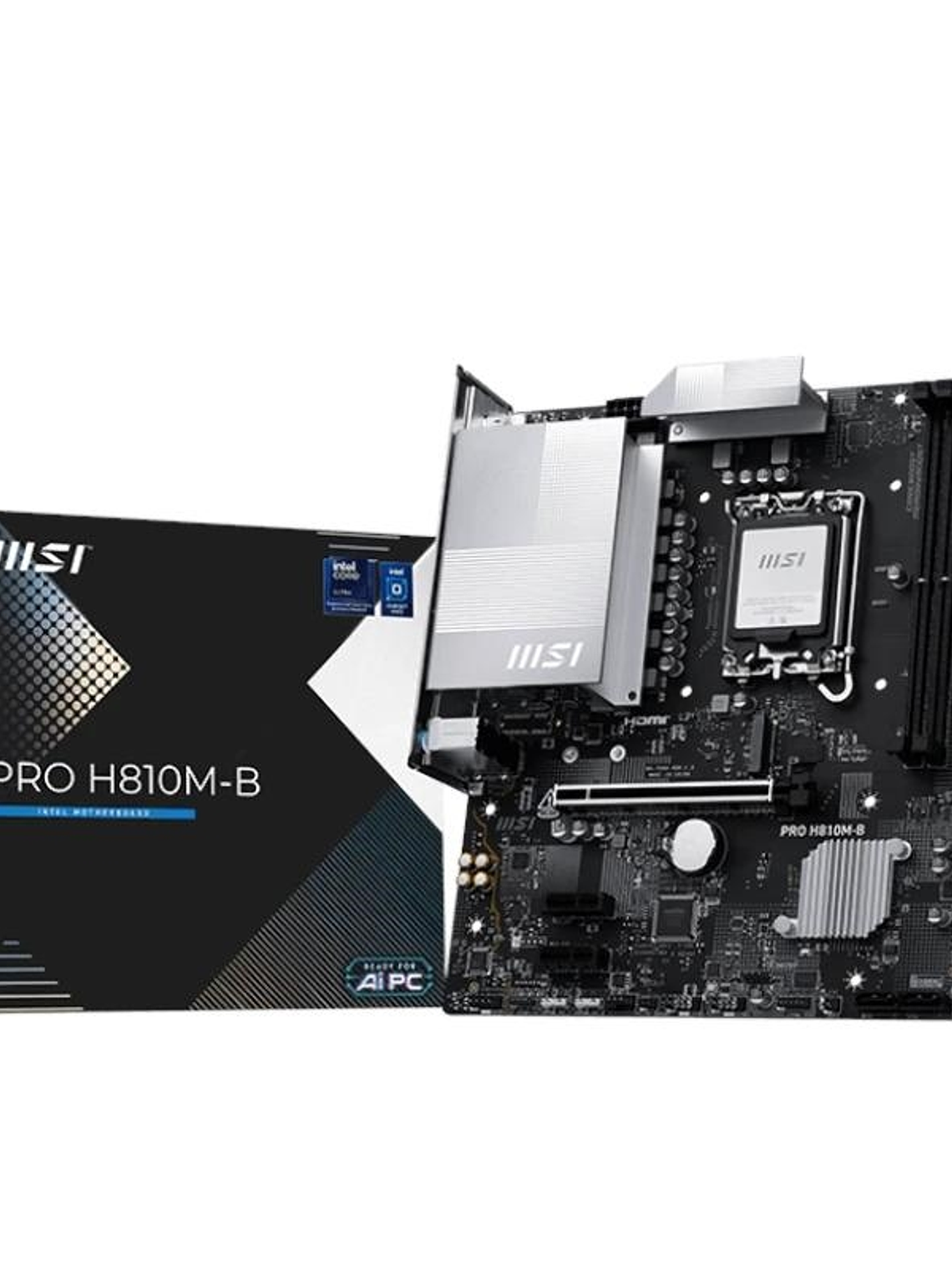 MSI Placa Base PRO H810M-B DDR5 mATX LGA1851 1