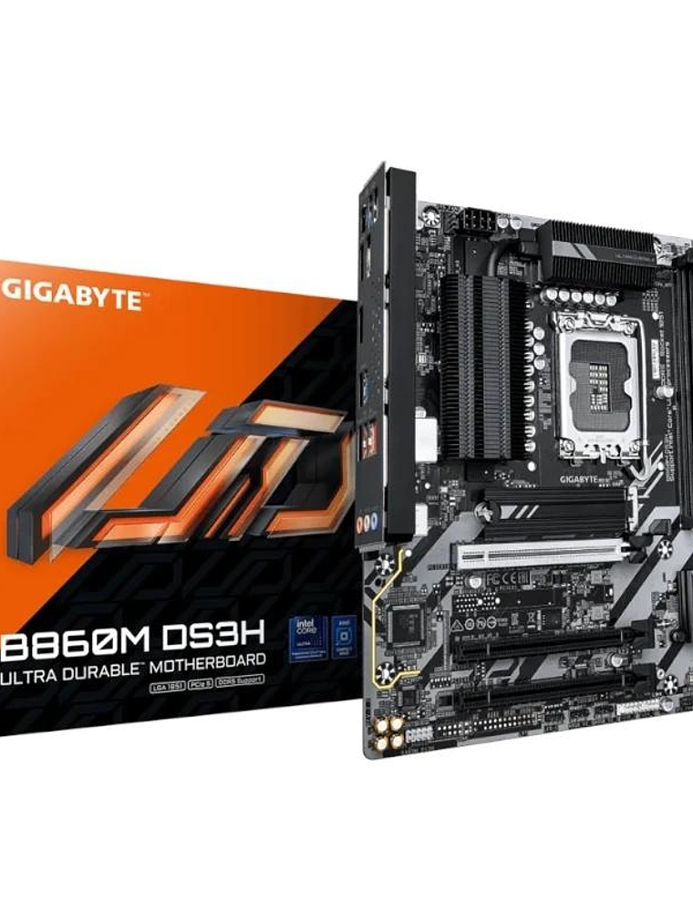 Gigabyte Placa Base B860M DS3H DDR5  mATX LGA1851 1