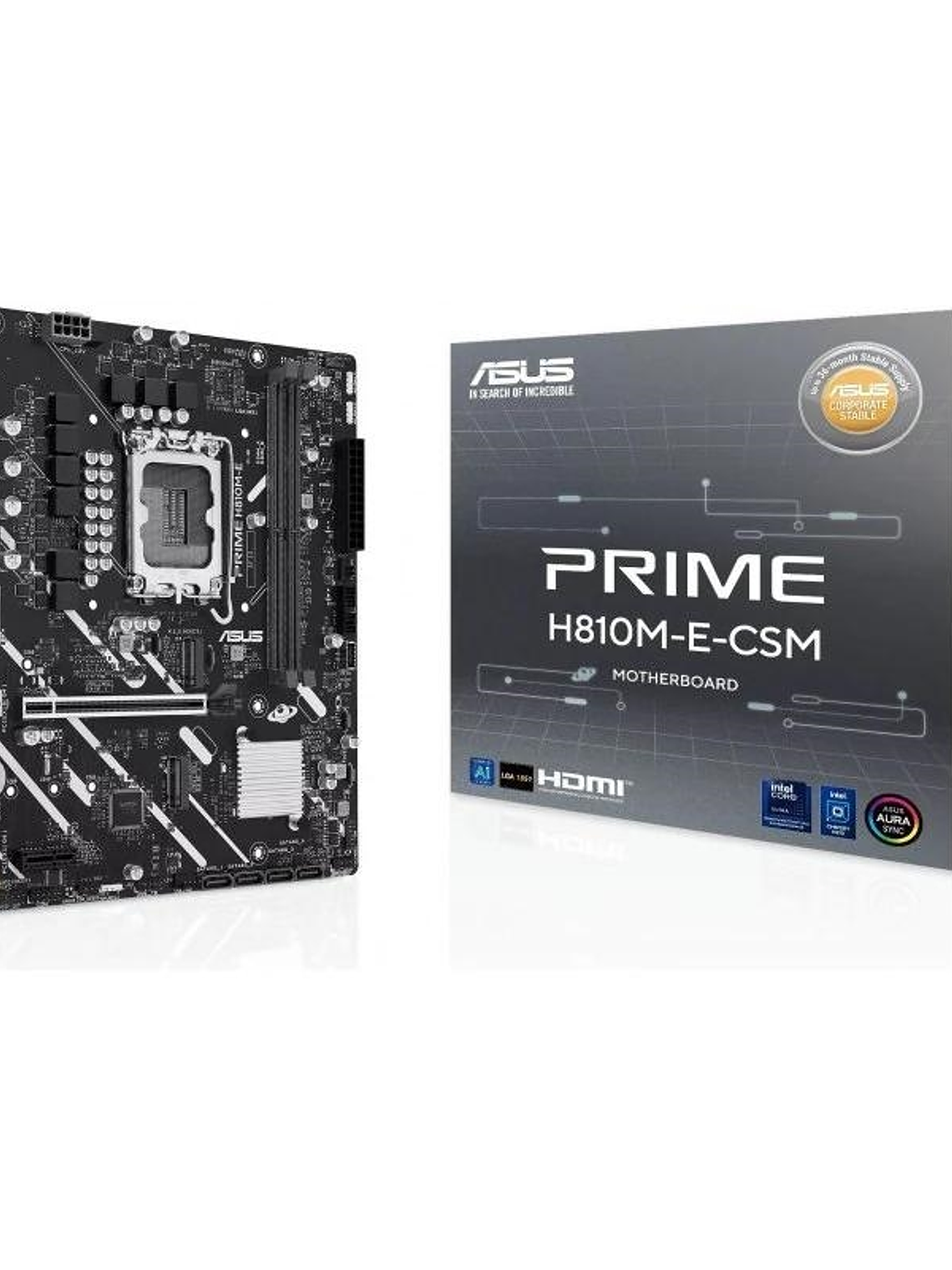 ASUS PLACA BASE PRIME H810M-E CSM mATX 1851 1