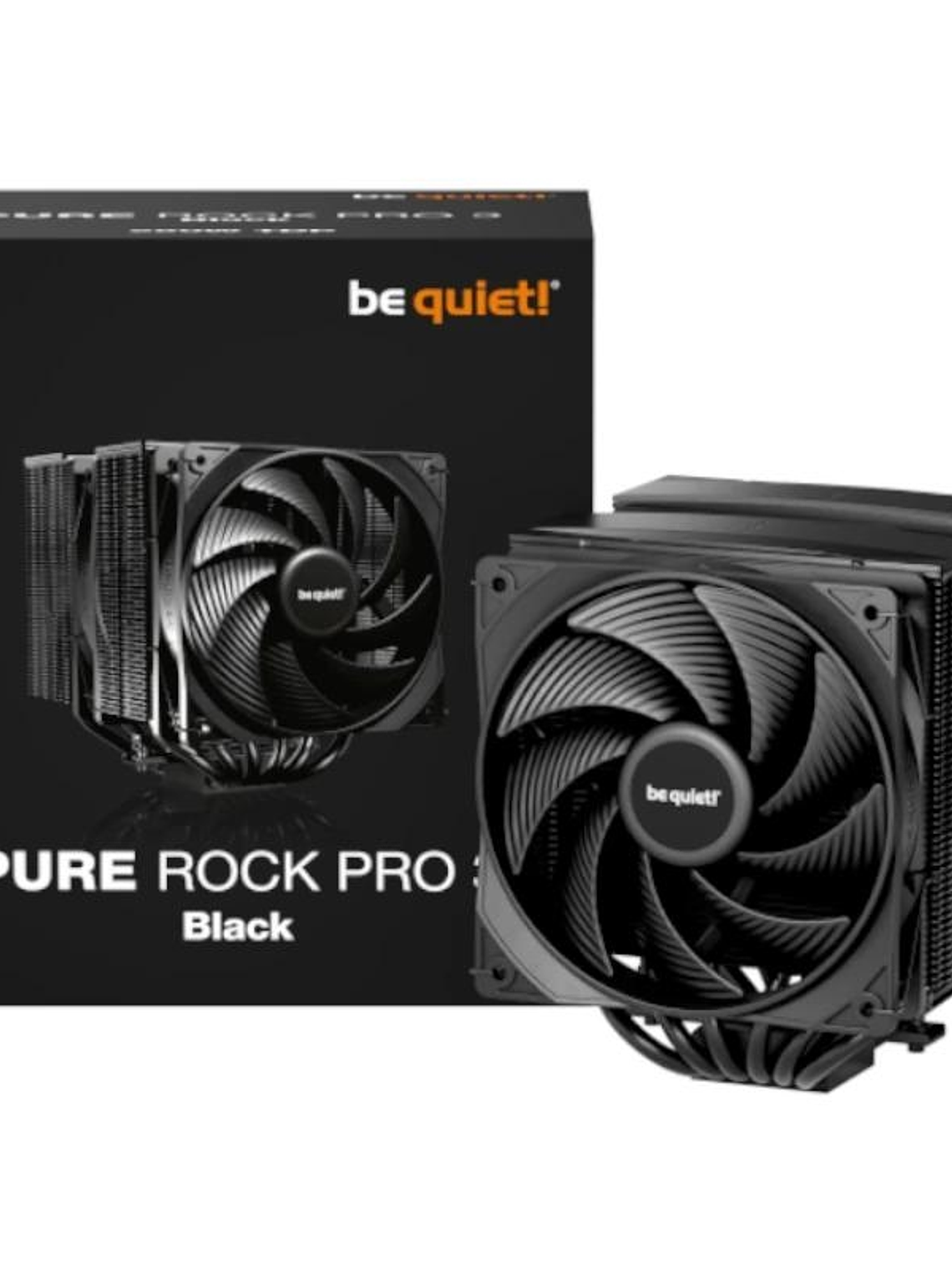 be quiet! Ventilador Pure Rock Pro 3 Black 12 cm 1