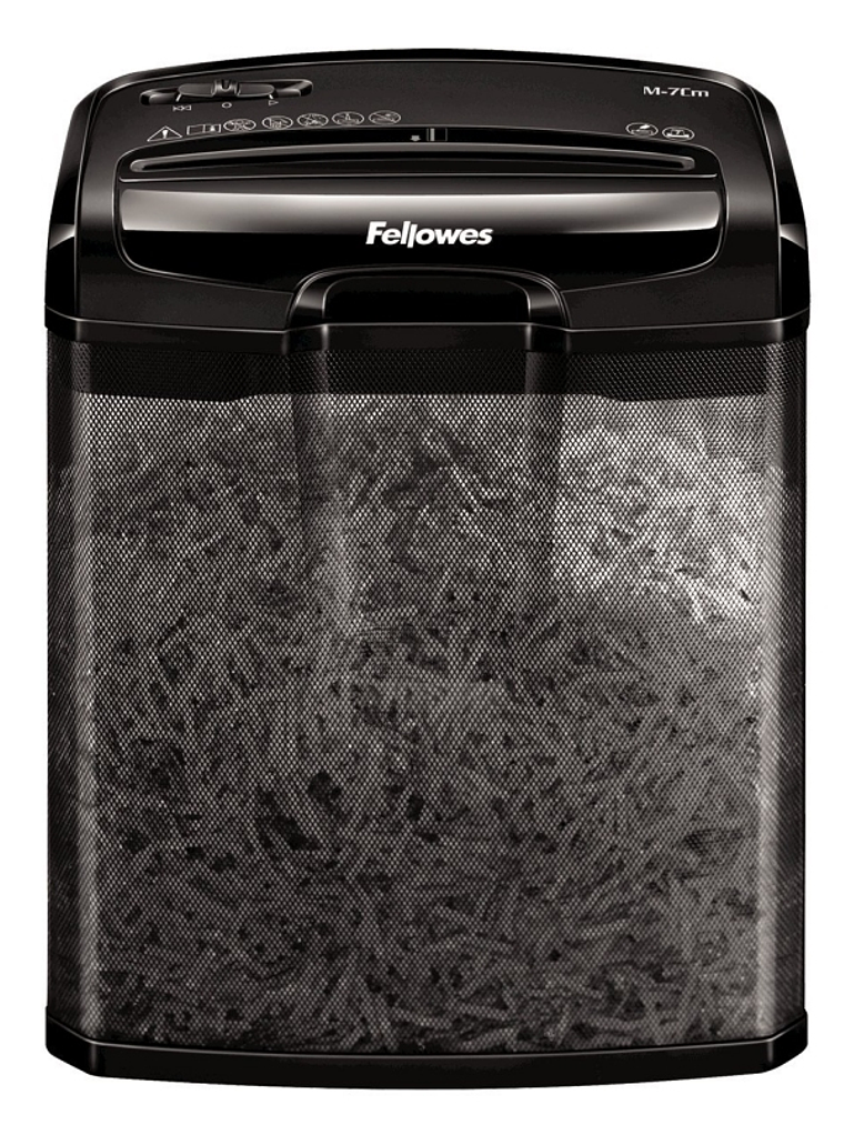 Fellowes Destructora M-7CM corte partículas 4x35mm 1