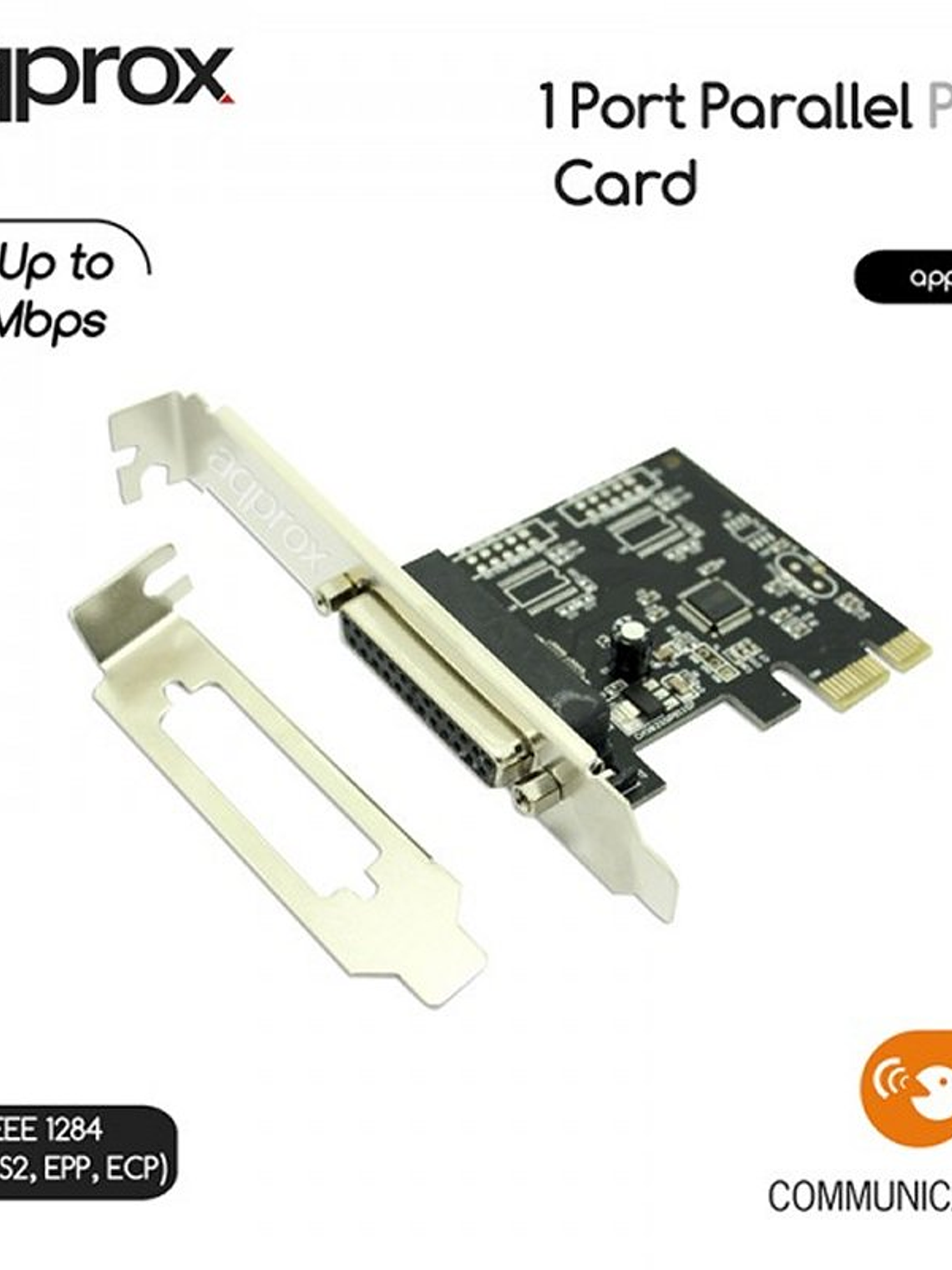 approx! APPPCIE1P Tarj.Cont. 1 Paralel PCI-E LP&HP 2