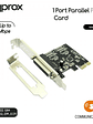 approx! APPPCIE1P Tarj.Cont. 1 Paralel PCI-E LP&HP - Miniatura 2