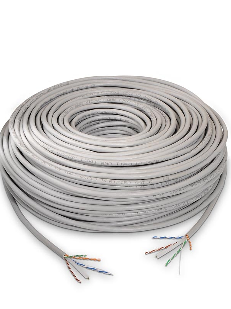 Nanocable Cable Red RJ45 CAT6 UTP Rigido AWG24 3