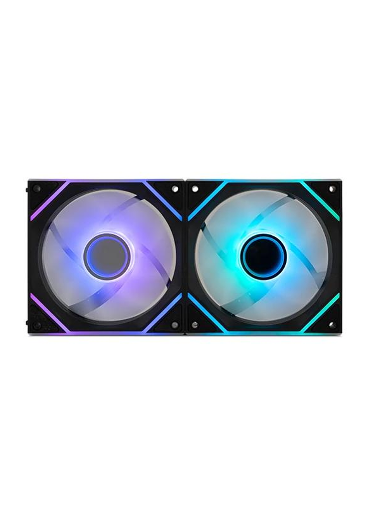 Nox Vent. HUMMER PRO LINK Kit x3 F.ARGB Mag Negro 3