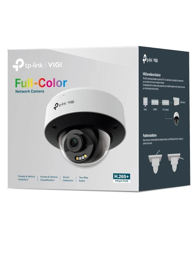 VIGI S245(2.8mm) Cámara NW Dome 4MP Full-Color 4