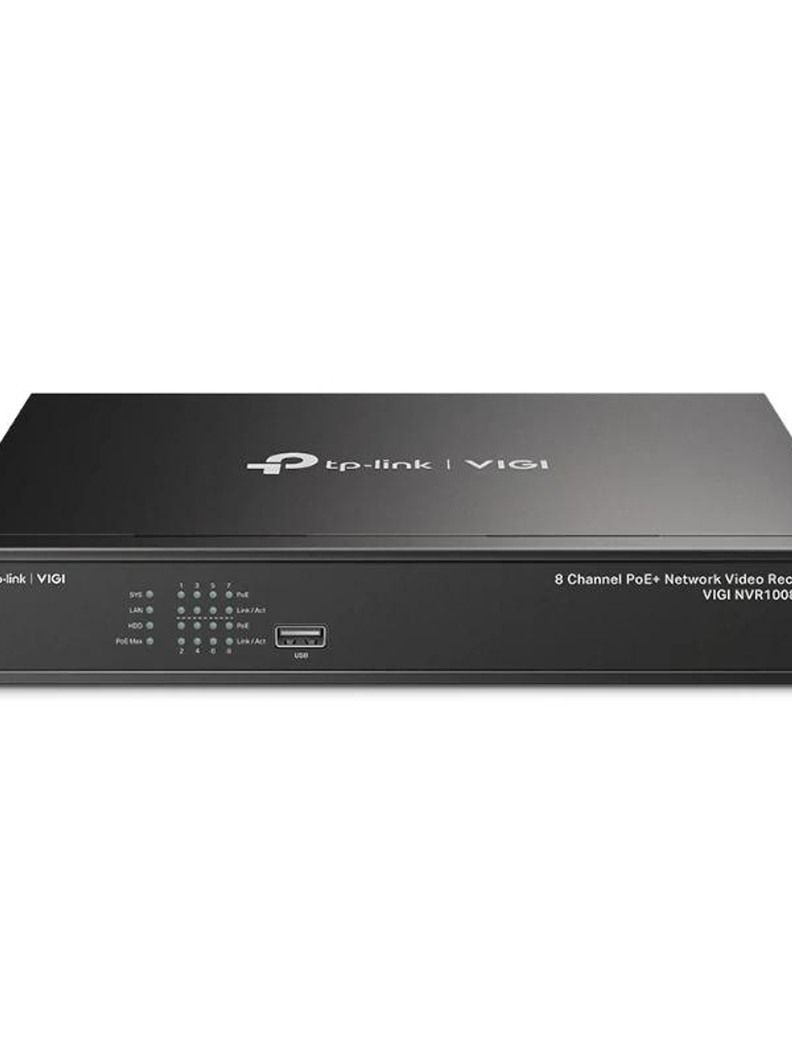 VIGI NVR1008H-8P Grabador IP Rack 01 HDD 08 C 1