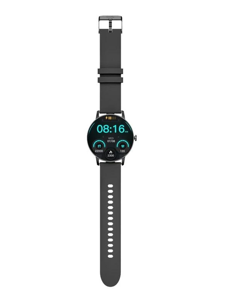 Celly Smartwatch Redondo Funcion Llamada Negro 1
