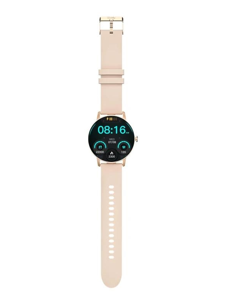 Celly Smartwatch Redondo Funcion Llamada Rosa 1