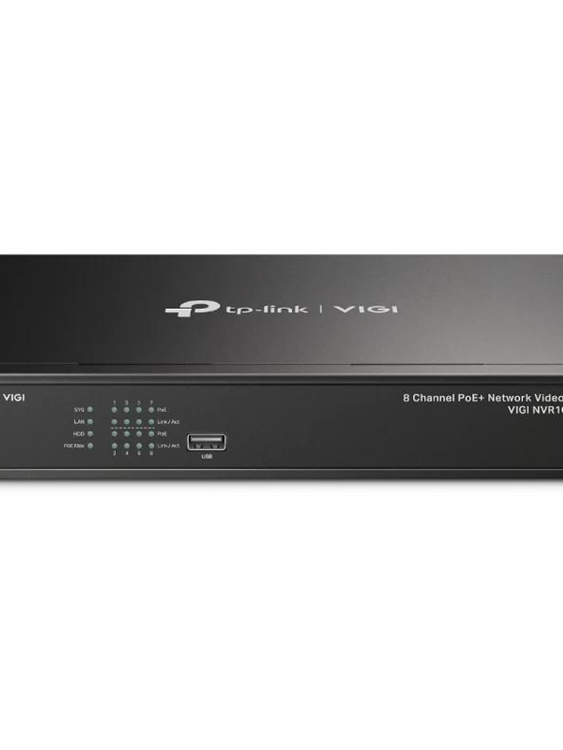 VIGI Grabador IP NVR1008H-8MP Rack 01 HDD 08 C PoE 1