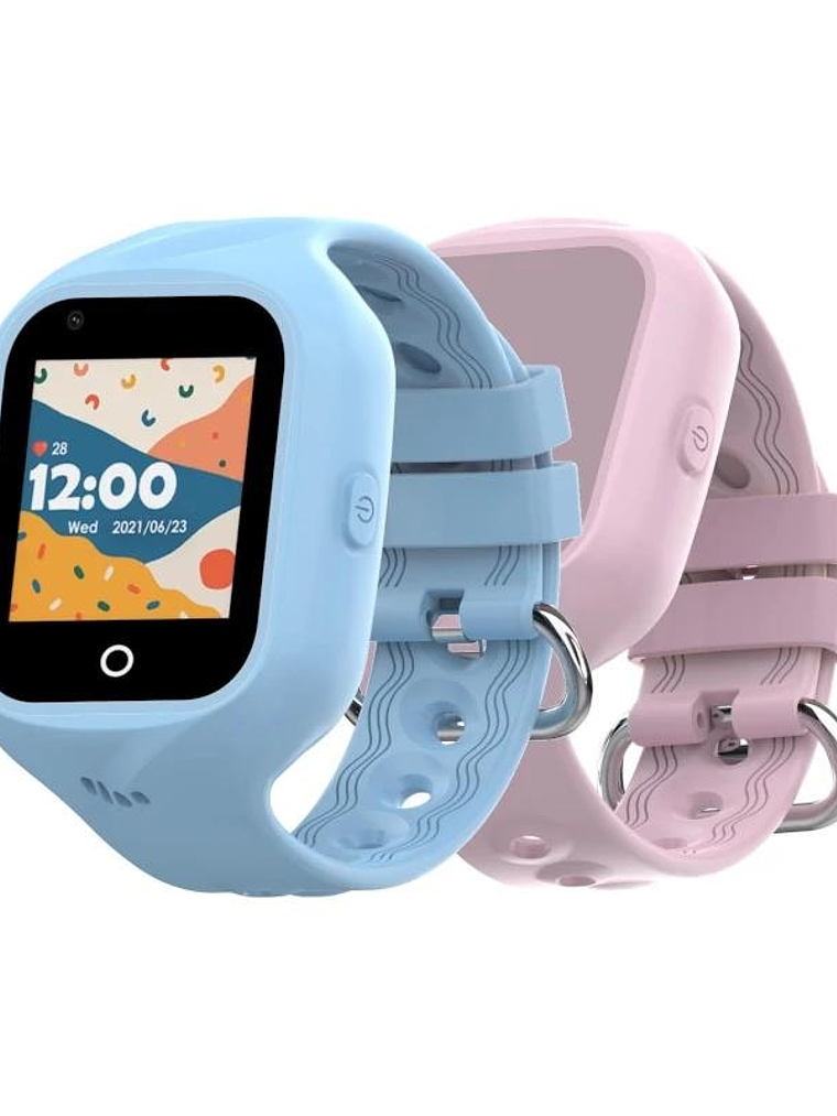 Celly Smartwatch Kids 4G 2 Correas Azul y Rosa 1