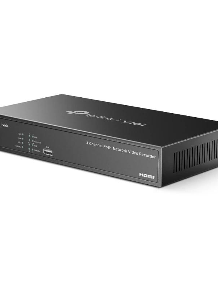 VIGI Grabador IP NVR1004H-4P-2TB Rack 01 HDD 04 C 3