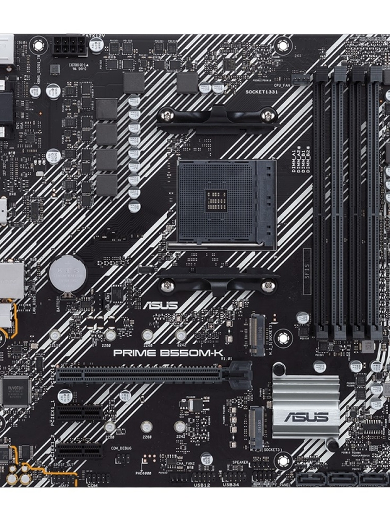 ASUS Placa Base PRIME B550M-K mATX AM4 2