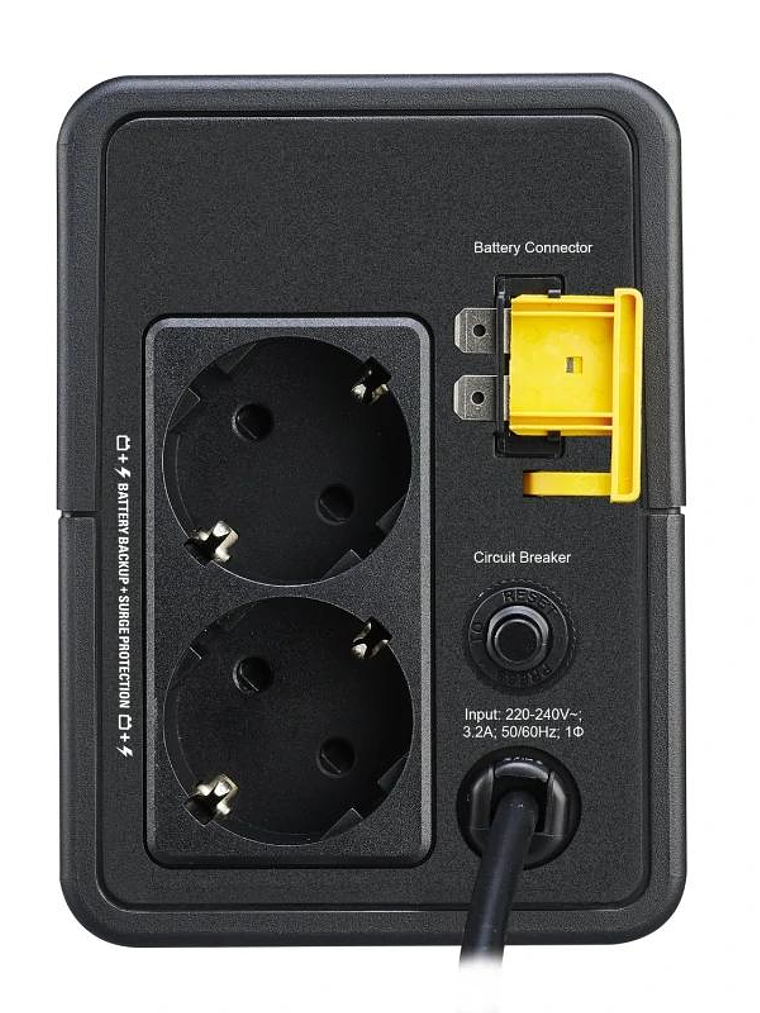 APC Easy UPS 700VA 230V AVR Schuko Sockets 2